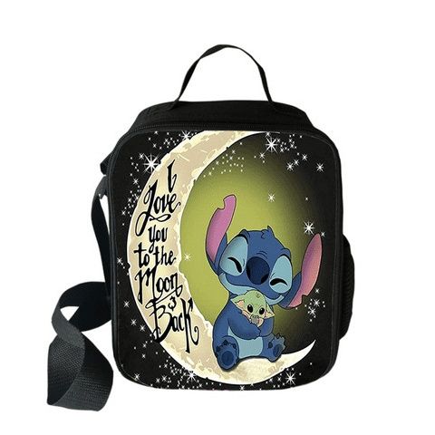 P Shi Dizai lunch bag full-body printed cartoon boys, girls, children, junior high school and primary school children&#039;s ice pack insulation package system.