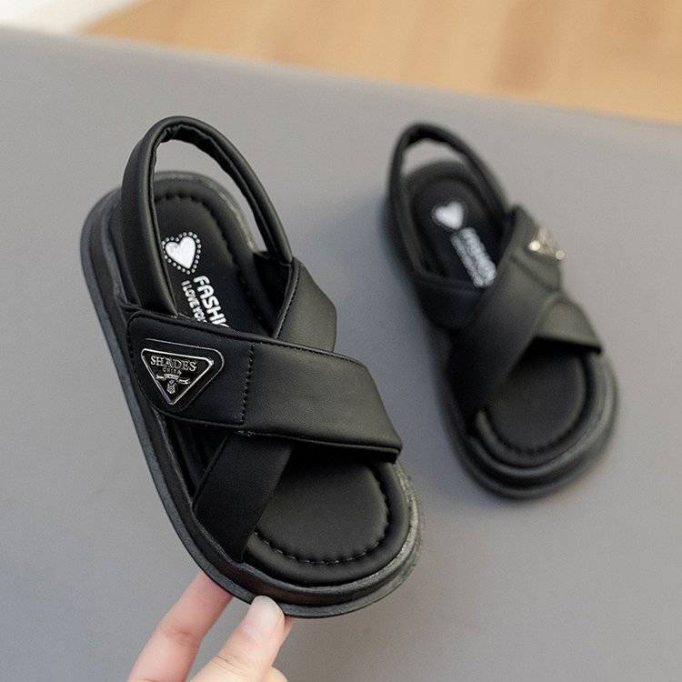 P-Pu children&#039;s shoes and girls&#039; sandals 2024 new Zhongda children&#039;s sandals summer root sandals sandals online celebrity explosions.