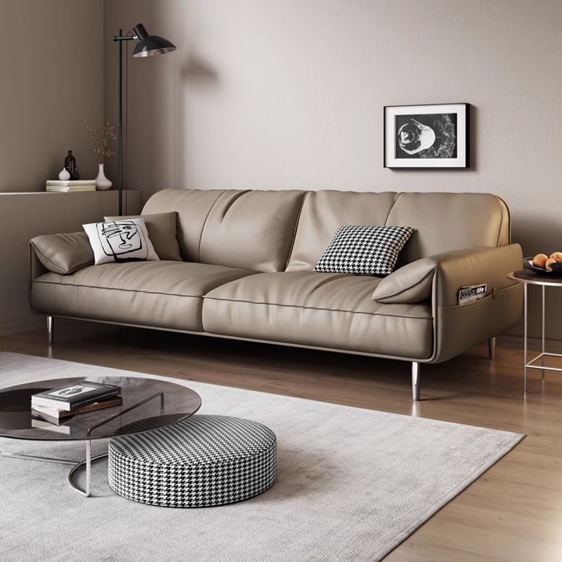 Simple modern light luxury living room coffee table combination set