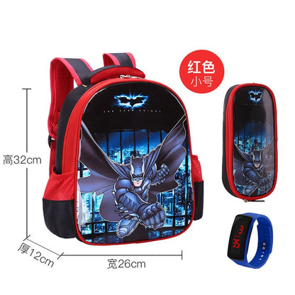 P School bags for male elementary school students, school bags for female Spider Man, grades 1-2-3-4-4-5-6, children's school bags, kindergarten school bags for female students