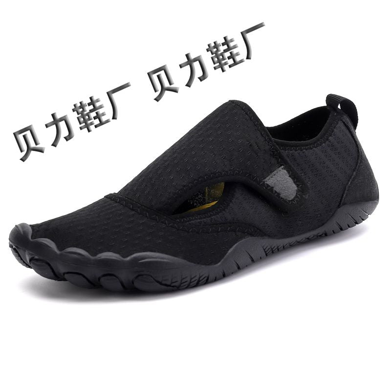 P 2024 Parent Child New Outdoor Shoes Soft Sole Couple Wading Beach Shoes Anti slip Creek Float Replacement Swimming Quick Drying Shoes