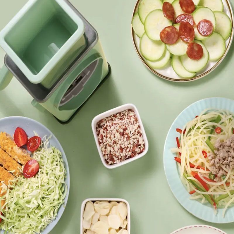 【Event】Storm vegetable cutting artifact, dumplings, potato slicing, shredding, grazing, multi-functional vegetable cutter