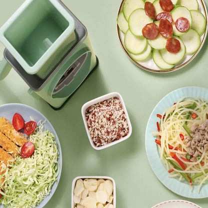 【Event】Storm vegetable cutting artifact, dumplings, potato slicing, shredding, grazing, multi-functional vegetable cutter