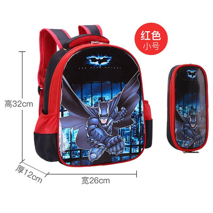 P School bags for male elementary school students, school bags for female Spider Man, grades 1-2-3-4-4-5-6, children's school bags, kindergarten school bags for female students