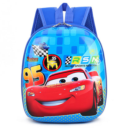 Mochila de caparazón blando para niños transfronterizos, mochila de estudiante de dibujos animados de jardín de infantes, mochila de regalo para niños, fabricante de mochilas 