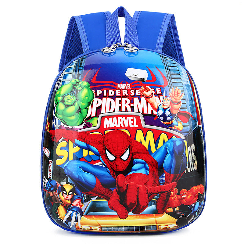 Mochila de caparazón blando para niños transfronterizos, mochila de estudiante de dibujos animados de jardín de infantes, mochila de regalo para niños, fabricante de mochilas 