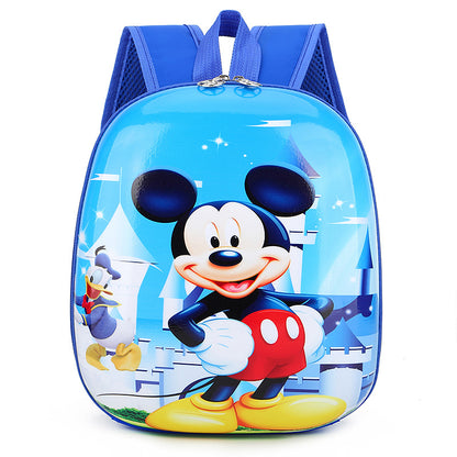 Mochila de caparazón blando para niños transfronterizos, mochila de estudiante de dibujos animados de jardín de infantes, mochila de regalo para niños, fabricante de mochilas 