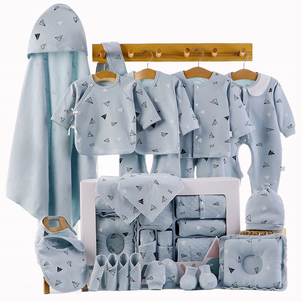 Baby clothing gift box, newborn set, boys and girls, autumn and winter supplies, full moon, hundred day gift wholesale, 1.5kg