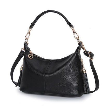 Ladies handbag fashionable middle-aged women's bag shoulder crossbody bag 0.6KG