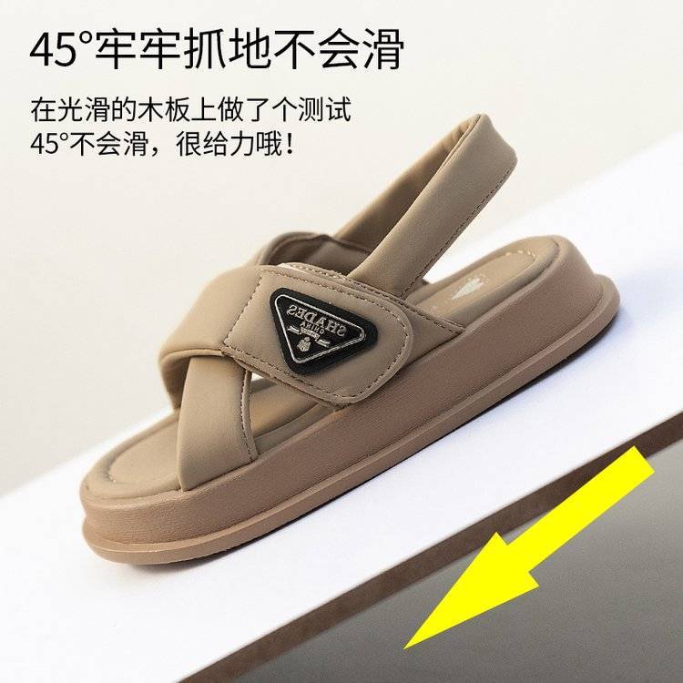 P-Pu children&#039;s shoes and girls&#039; sandals 2024 new Zhongda children&#039;s sandals summer root sandals sandals online celebrity explosions.