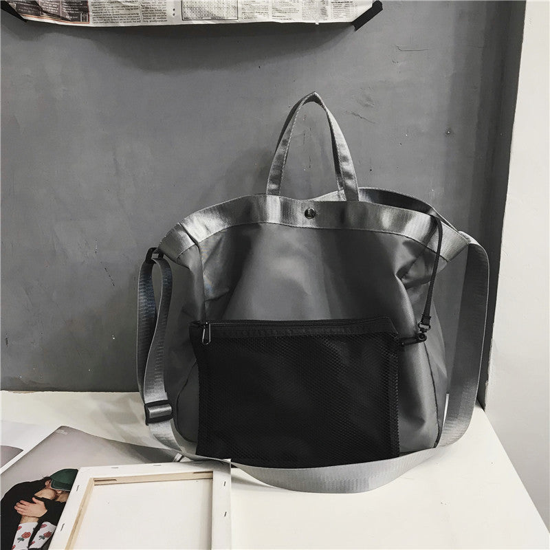 A bags cross-border messenger bag large capacity women's nylon cloth commuter satchel high sense versatile casual men's shoulder bag