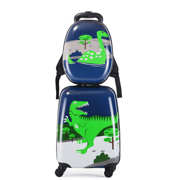 Children's suitcase, school bag, 18 inch universal wheel