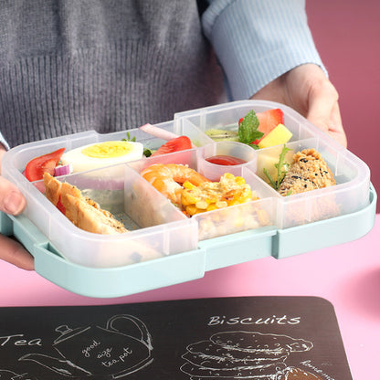 A INS internet celebrity children's lunch box microwave oven student lunchbox plastic split Amazon lunch box lunch box