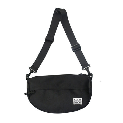 A 2024 new trendy brand breast bag women's large-capacity Harajuku casual simple high-end men's messenger bag