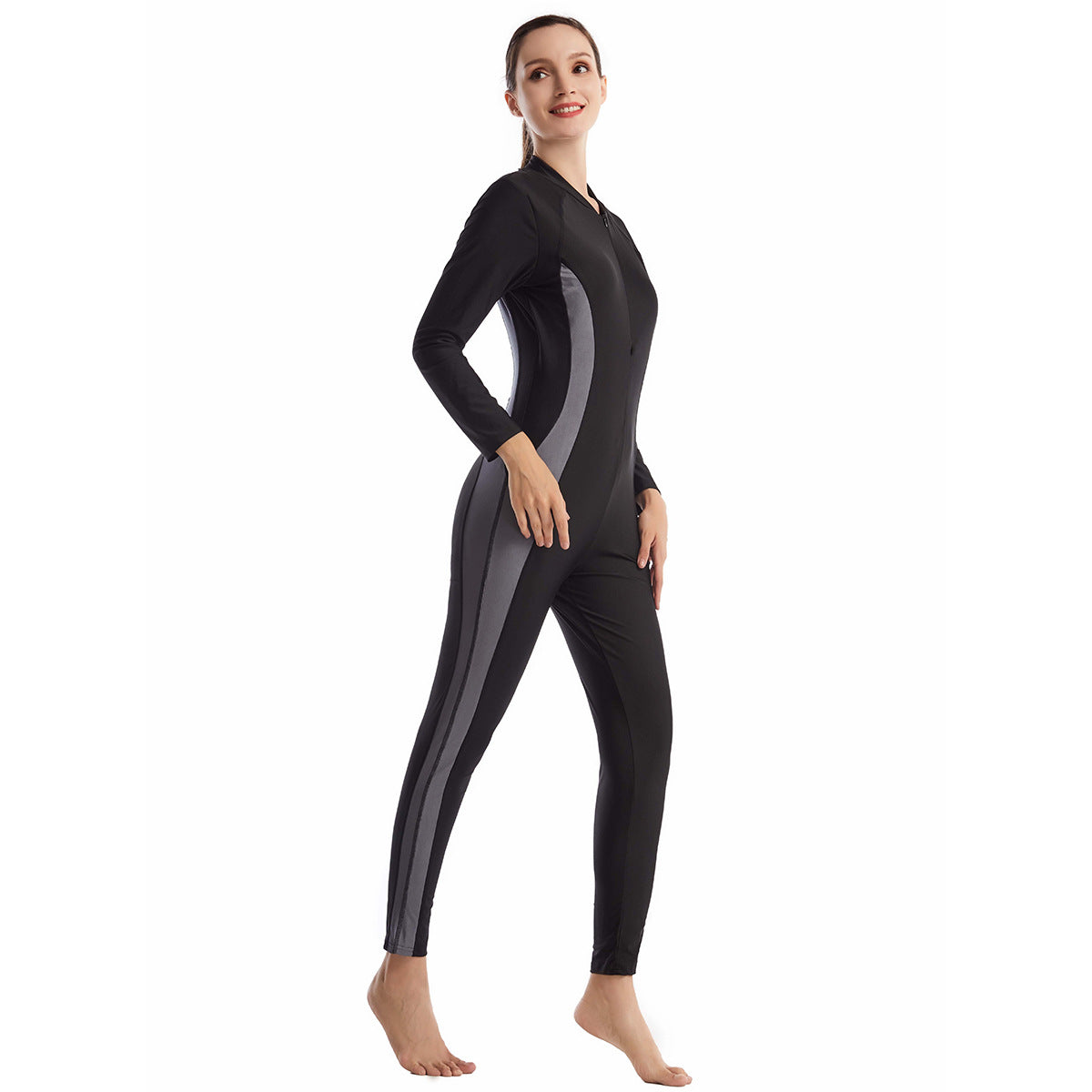 Traje de baño de una pieza conservador del sudeste asiático de fábrica A spot, H1017, AliExpress Amazon venta caliente 0.4KG 