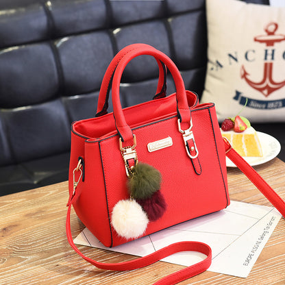 Women's Handbag Versatile PU Leather Shoulder Crossbody Bag 0.3kg