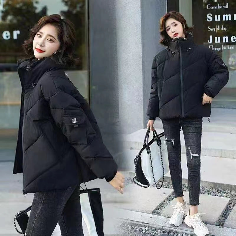 XJ-003 2024 winter cotton clothes small thickened women