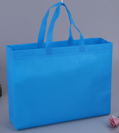 A Non-woven bag custom spot blank thickened takeaway packing bag shoe shopping tote bag packaging bag wholesale MOQ: 200PIECE