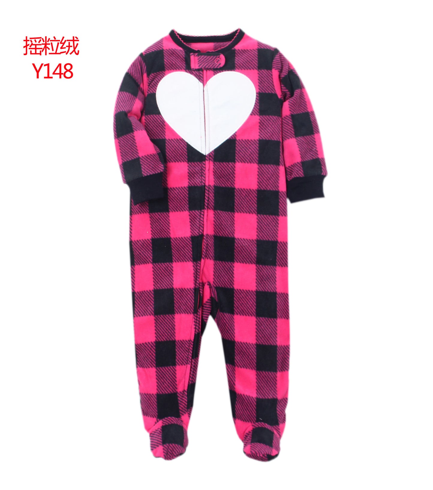 A manufacturer fleece foot climbing clothes long-sleeved onesies baby going out clothes baby Romper pajamas