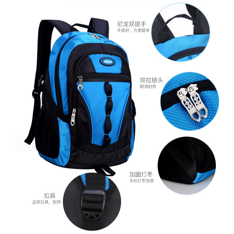 A Nylon Sports Backpack Customized Logo Sports and Leisure Backpack Factory Direct Sales Quality Assurance