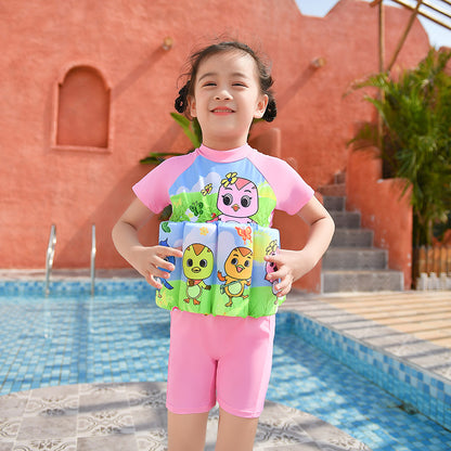 A 2024 New Hot selling Girl's Floating Swimsuit with Multiple Styles to Choose from Children's Swimsuit Hot Spring Swimsuit 0.2KG