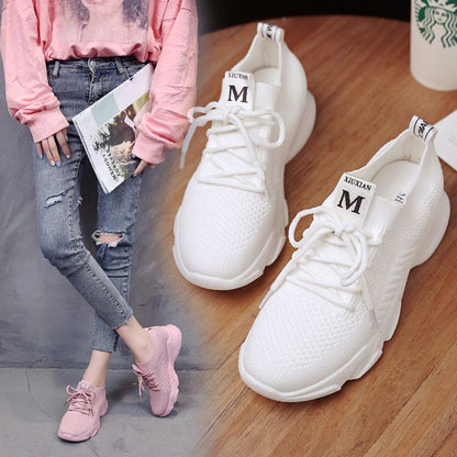 P Spring and Autumn Beijing Old Cloth Shoes Women's Mesh Shoes Breathable Mesh Top Soft Sole Anti slip Middle and Old Age Versatile Mom Sports and Casual Shoes