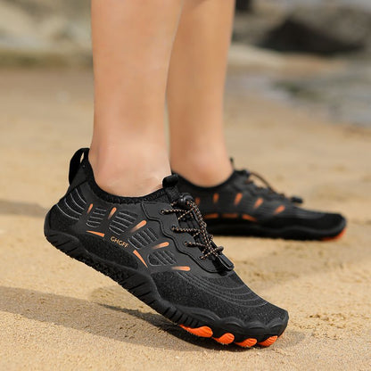 P Outdoor New Beach Creek Tracing Shoes, zapatos de playa para vadear, transpirables para buceo, antideslizantes para natación, uso dual en agua y tierra para fitness para hombres y mujeres 