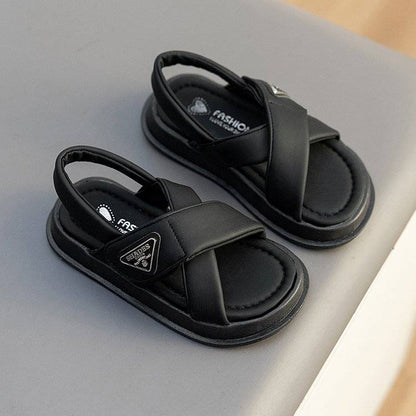 P-Pu children&#039;s shoes and girls&#039; sandals 2024 new Zhongda children&#039;s sandals summer root sandals sandals online celebrity explosions.