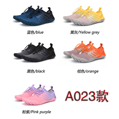 P 2024 Parent Child New Outdoor Shoes Soft Sole Couple Wading Beach Shoes Anti slip Creek Float Replacement Swimming Quick Drying Shoes