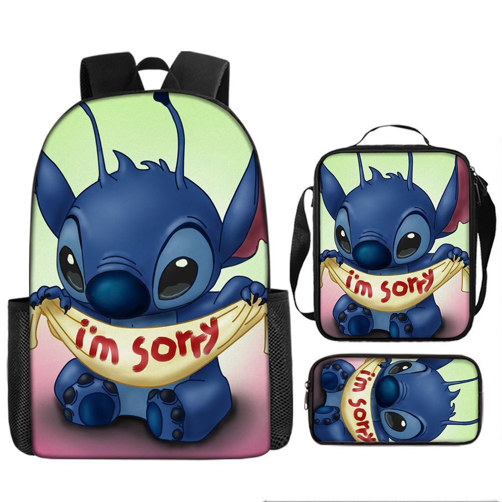 P new Shi Dizai cartoon cartoon secondary backpack around men&#039;s and women&#039;s fashion backpack students&#039; large capacity bag.