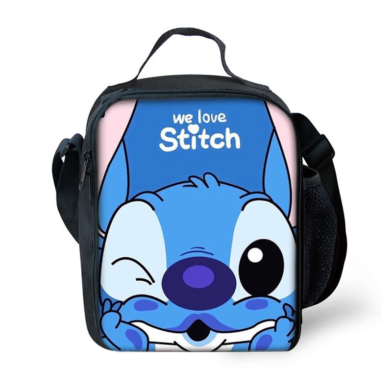 P Shi Dizai lunch bag full-body printed cartoon boys, girls, children, junior high school and primary school children&#039;s ice pack insulation package system.