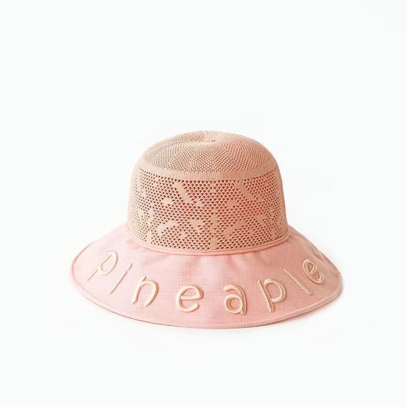 P children&#039;s summer sun hat boy net fisherman&#039;s hat Korean version of ins girl personality Joker basin hat sun hat tide.