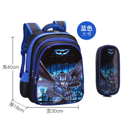 P School bags for male elementary school students, school bags for female Spider Man, grades 1-2-3-4-4-5-6, children's school bags, kindergarten school bags for female students