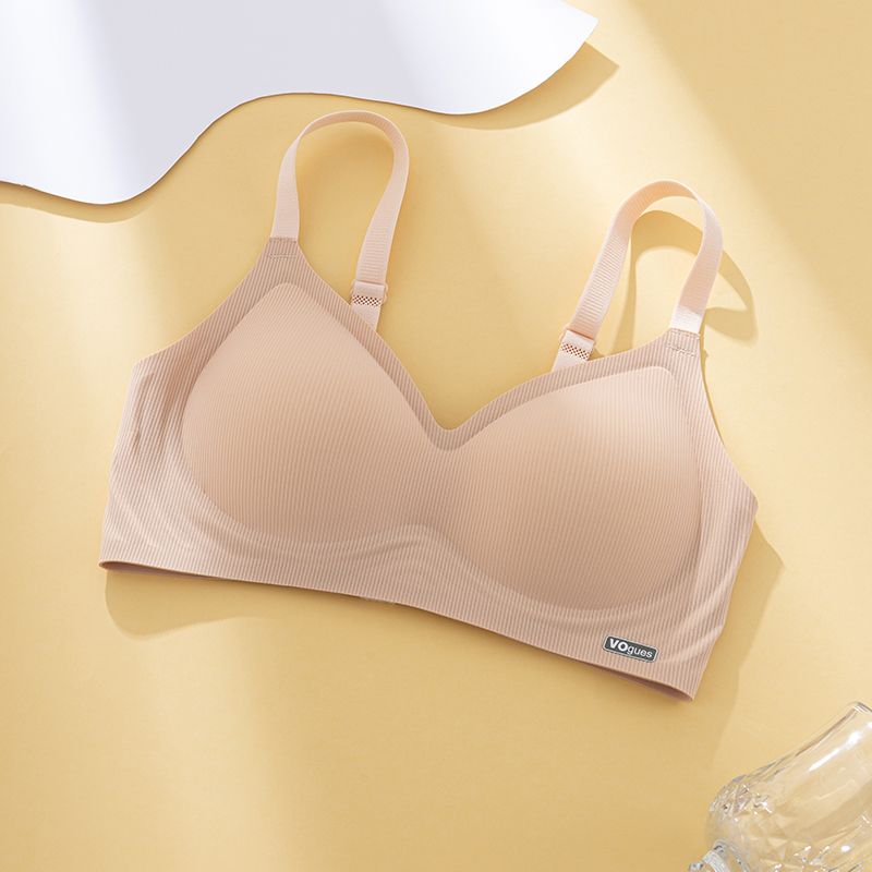 P seamless underwear in summer, women&#039;s thin anti-sagging, closed breasts and fixed cups, no steel rings, no empty cups of bras.