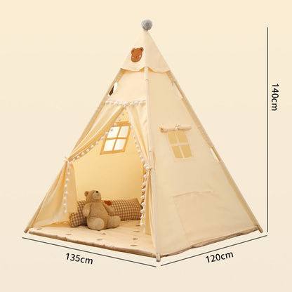 P ins children's tent indoor household baby playhouse boys and girls Indian small house princess toy castle