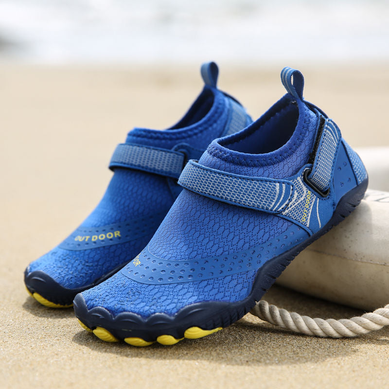 P children's beach shoes, men's and women's creek walking shoes, quick drying, anti slip, breathable wading shoes, swimming, drifting, fishing, and hiking shoes