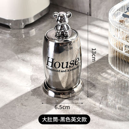 Top grade toothpick box, luxurious and exquisite, press type automatic pop-up toothpick