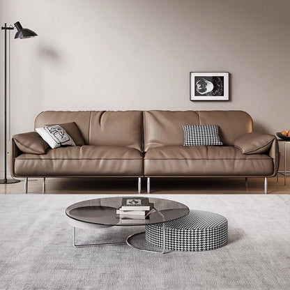 Simple modern light luxury living room coffee table combination set