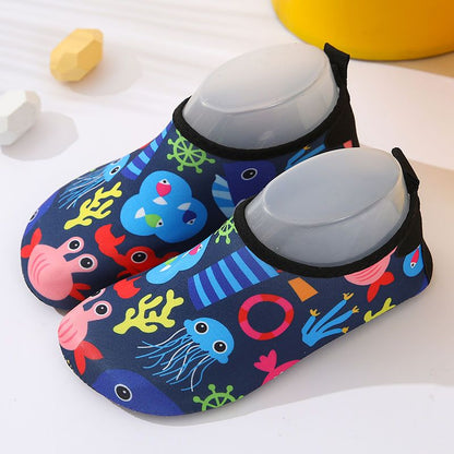 P Beach vacation parent-child amphibious shoes, river tracing snorkeling, non-slip quick-drying swimming shoes, indoor floor sneakers