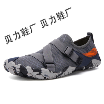 P 2024 Parent Child New Outdoor Shoes Soft Sole Couple Wading Beach Shoes Anti slip Creek Float Replacement Swimming Quick Drying Shoes