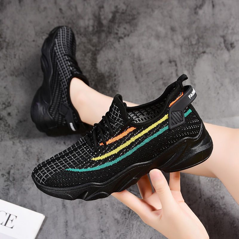 P Spring and Autumn Beijing Old Cloth Shoes Women's Mesh Shoes Breathable Mesh Top Soft Sole Anti slip Middle and Old Age Versatile Mom Sports and Casual Shoes