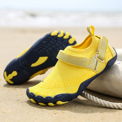 Zapatos de playa para niños, zapatos para caminar en el arroyo para hombres y mujeres, de secado rápido, antideslizantes, transpirables, para nadar, a la deriva, pescar y hacer senderismo. 