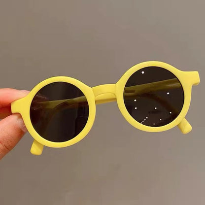 Children&#039;s sunglasses folding glasses baby sunglasses anti-ultraviolet summer boys and girls sunshade children tide.