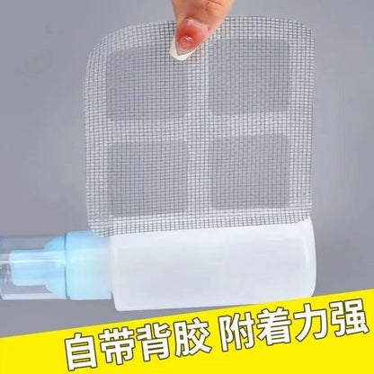 Hair bathroom filter hair blocking net bathroom sewer filter kitchen anti clogging and insect proof self-adhesive floor drain sticker