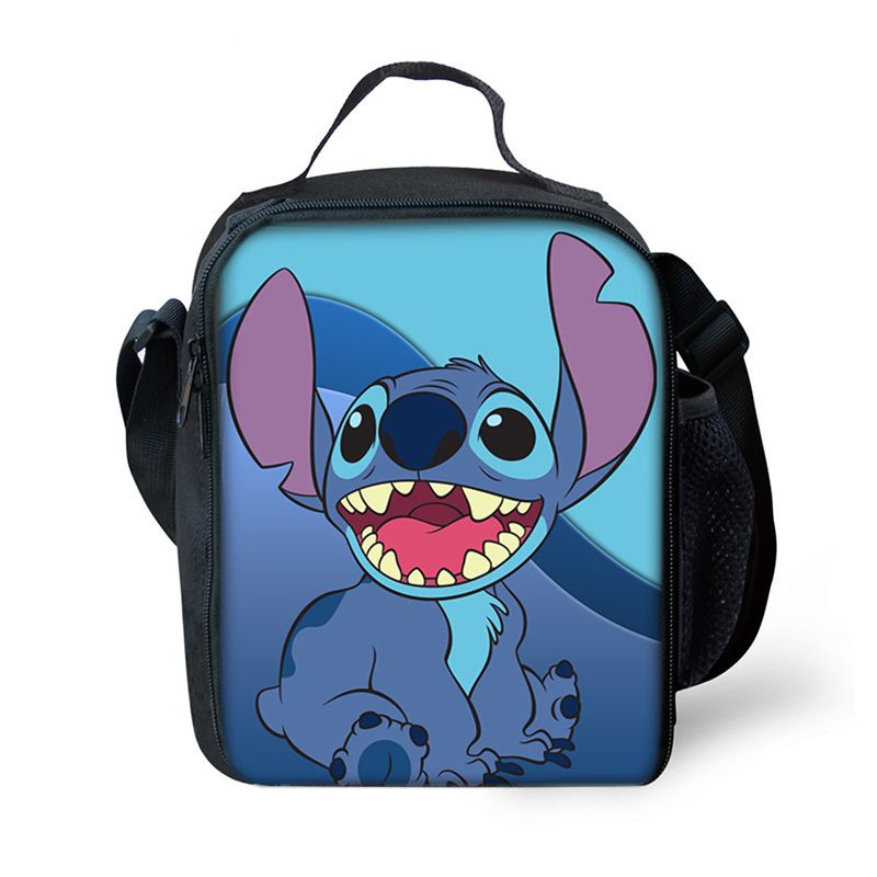 P Shi Dizai lunch bag full-body printed cartoon boys, girls, children, junior high school and primary school children&#039;s ice pack insulation package system.