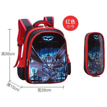 P School bags for male elementary school students, school bags for female Spider Man, grades 1-2-3-4-4-5-6, children's school bags, kindergarten school bags for female students