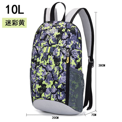 P children&#039;s outdoor spring outing backpack schoolbag men and women go out to travel leisure light primary school students make up a missed lesson backpack 215G