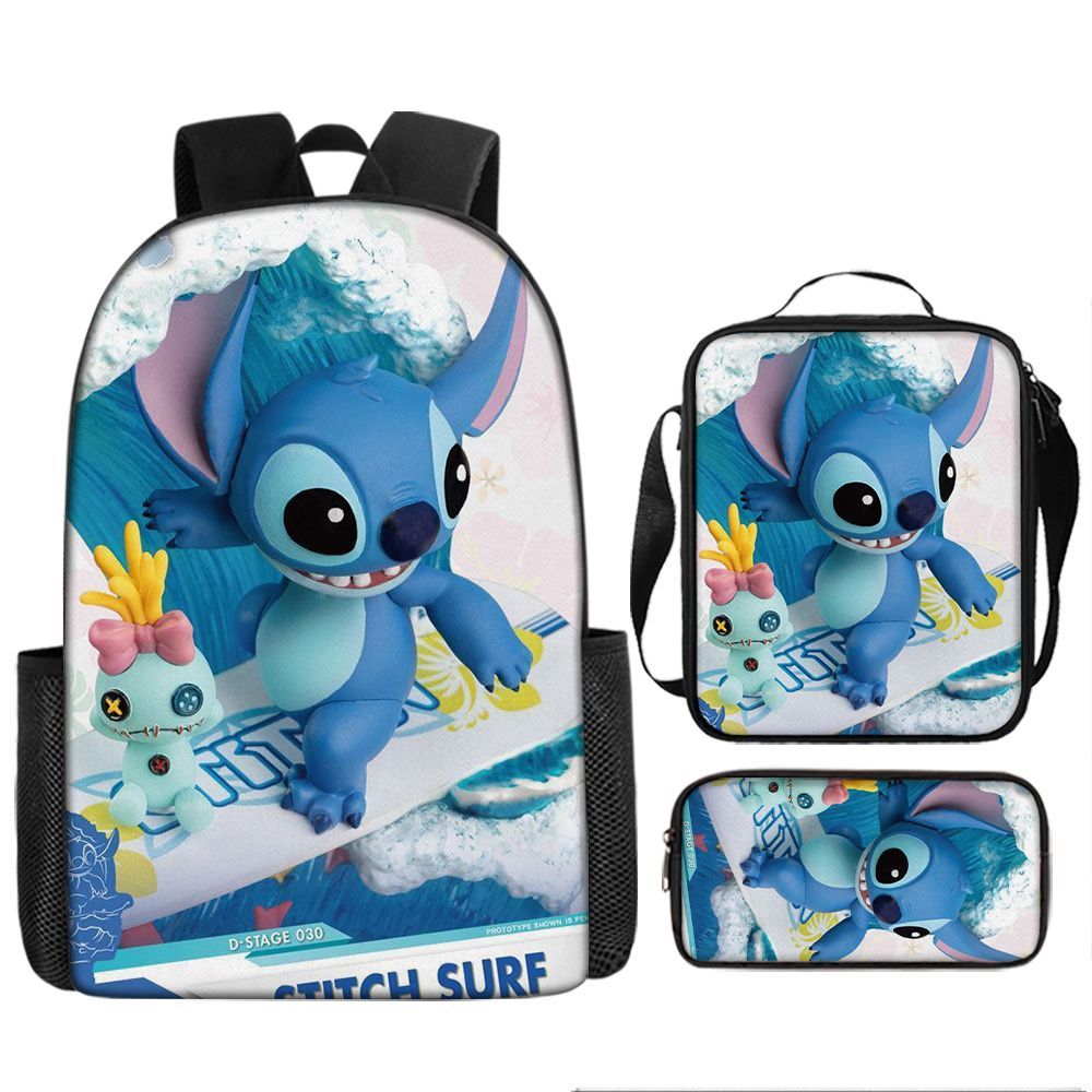 P new Shi Dizai cartoon cartoon secondary backpack around men&#039;s and women&#039;s fashion backpack students&#039; large capacity bag.