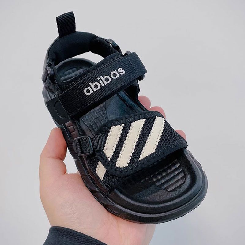 P Children's Sports Sandals 2024 Summer New Boys, Middle and Big Boys Beach Shoes, Girls' Anti slip Soft Sole Summer Shoes