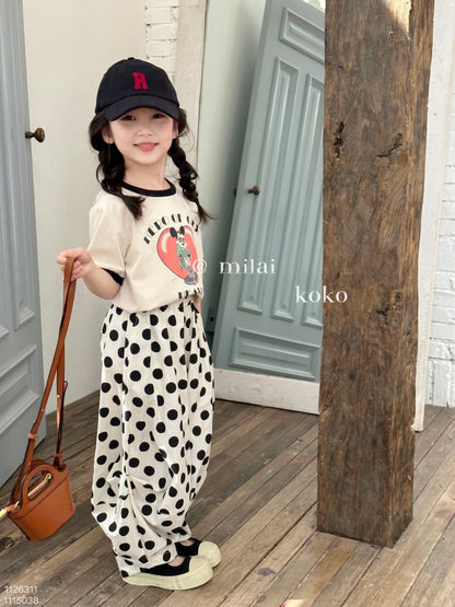 P Girls Summer Set 2024 New Children's Fragmented Flower Network Celebrity Chinese Big Kids Fashion Korean Edition Western Style Trendy Two Piece Set